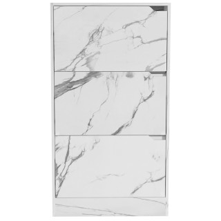 BAKAJI Λευκή Μαρμάρινη Παπουτσοθήκη 3 Θυρών με Ράφια Διπλού Βάθους ... BAKAJI Λευκή Μαρμάρινη Παπουτσοθήκη 3 Θυρών με Ράφια Διπλού Βάθους ...