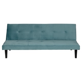 Galileo Διθέσιος καναπές-κρεβάτι σε βελούδινη υφή 166x77x65,5 εκ. π... Galileo Διθέσιος καναπές-κρεβάτι σε βελούδινη υφή 166x77x65,5 εκ. π...