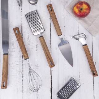 Galileo Χειροκίνητος Ανοξείδωτος Χτυπητήρας με Λαβή Ξύλινης Αίσθηση...