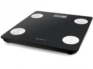 Ψηφιακή Ζυγαριά Μπάνιου με Λιπομετρητή & ΔΜΣ Μαύρο BR-125479 Emerio Ψηφιακή Ζυγαριά Μπάνιου με Λιπομετρητή & ΔΜΣ Μαύρο BR-125479 Emerio
