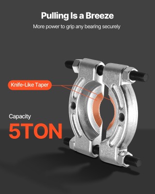 VEVOR Σετ Εξολκέα Ρουλεμάν 14 PCS με Βάρος 5 Τόνους σε Θήκη KPSZCLB...