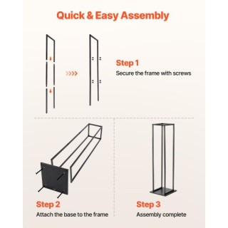 VEVOR Εσωτερική Ξυλιέρα 33 × 32 × 112 cm, Χωρητικότητα 45kg, Βαρέως... VEVOR Εσωτερική Ξυλιέρα 33 × 32 × 112 cm, Χωρητικότητα 45kg, Βαρέως...