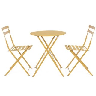 Shally Dogan Σετ 3 Τεμαχίων Κήπου Τραπέζι 2 Καρέκλες Μπιστρό Πτυσσό... Shally Dogan Σετ 3 Τεμαχίων Κήπου Τραπέζι 2 Καρέκλες Μπιστρό Πτυσσό...