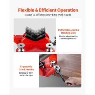 VEVOR Βαρέως Τύπου Αλυσίδα Βάσης για Σωλήνες 1/2 έως 8 ιντσών GLHQ1... VEVOR Βαρέως Τύπου Αλυσίδα Βάσης για Σωλήνες 1/2 έως 8 ιντσών GLHQ1...