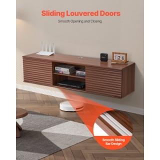 VEVOR Κρεμαστή Βάση Τηλεόρασης 152 x 39 x 36,8 cm  με Ρυθμιζόμενο Ρ...