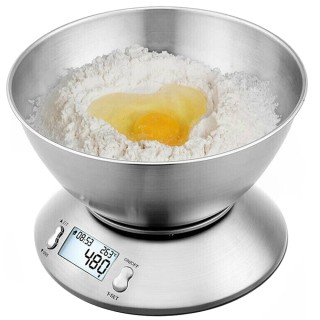 Verk Group Ηλεκτρονική Ζυγαριά Κουζίνας με Μπωλ και Οθόνη LCD 5KG Α... Verk Group Ηλεκτρονική Ζυγαριά Κουζίνας με Μπωλ και Οθόνη LCD 5KG Α...