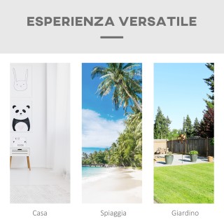 Outsunny Αιώρα Κήπου Κρεμαστή από Ύφασμα με Κρόσσια Στυλ Boho, 288... Outsunny Αιώρα Κήπου Κρεμαστή από Ύφασμα με Κρόσσια Στυλ Boho, 288...