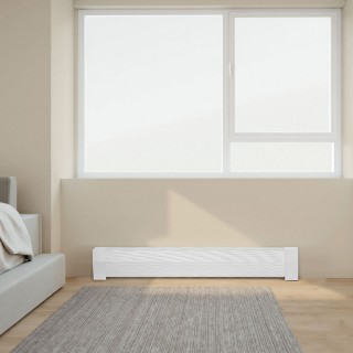 VEVOR Κάλυμμα Ηλεκτρικού Θερμαντικού Σώματος Βάσης 1222mm, Λευκό, Α...