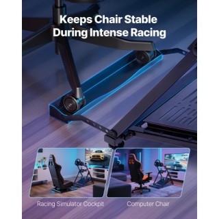 VEVOR Ρυθμιζόμενη & Πτυσσόμενη Βάση Τιμονιού για Logitech G923 G920...