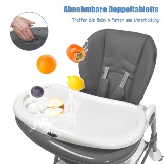 Costway Πολυλειτουργική Καρέκλα Φαγητού 4-σε-1 για Μωρά και Νήπια ... Costway Πολυλειτουργική Καρέκλα Φαγητού 4-σε-1 για Μωρά και Νήπια ...