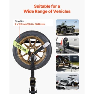 VEVOR Σετ Δεσίματος Τροχών/Ελαστικών για Τρέιλερ - Αντοχή 4540 kg, ... VEVOR Σετ Δεσίματος Τροχών/Ελαστικών για Τρέιλερ - Αντοχή 4540 kg, ...