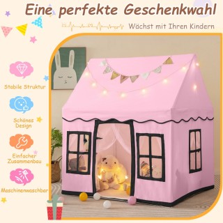 Costway Παιδική Σκηνή Μεγάλη Παιχνιδόσκηνη με Αστεράκια 121 x 101 x...