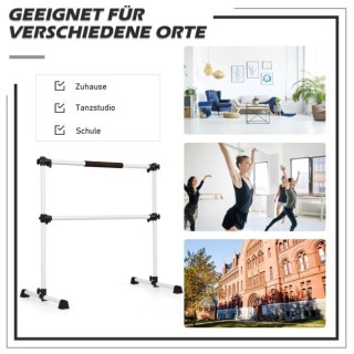 Ρυθμιζόμενη Μπάρα Μπαλέτου 123 x 71 x 119CM COSTWAY  SP37449SV