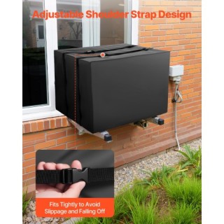 VEVOR Κάλυμμα Κλιματιστικού Αδιάβροχο με Ρυθμιζόμενο Λουρί 530 x 40... VEVOR Κάλυμμα Κλιματιστικού Αδιάβροχο με Ρυθμιζόμενο Λουρί 530 x 40...