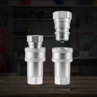 VEVOR Υδραυλικοί Συζεύκτες 1/2 NPT με Καπάκια Σκόνης YYKSJT2DISO50... VEVOR Υδραυλικοί Συζεύκτες 1/2 NPT με Καπάκια Σκόνης YYKSJT2DISO50...