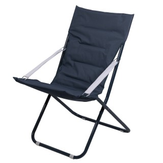 Galileo Πτυσσόμενη πολυθρόνα με μπράτσα και μαξιλάρια, μεταλλική κα... Galileo Πτυσσόμενη πολυθρόνα με μπράτσα και μαξιλάρια, μεταλλική κα...
