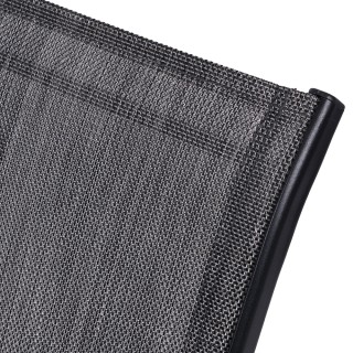 Galileo Εξωτερική Καρέκλα με Μπράτσα από Χάλυβα Άνθρακα, PVC και Πο...