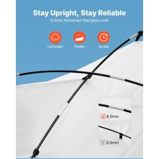 VEVOR Φορητή Σκηνή Βαφής με Ενσωματωμένο Πάτωμα & Δίχτυ, Διαστάσεις... VEVOR Φορητή Σκηνή Βαφής με Ενσωματωμένο Πάτωμα & Δίχτυ, Διαστάσεις...