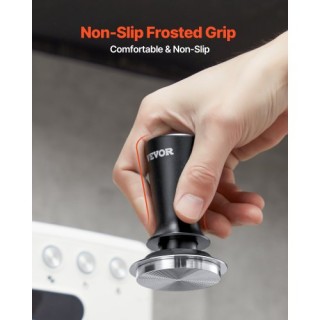 VEVOR Ανοξείδωτος Συμπιεστής Καφέ 58mm με Ελατήριο YFC58MMBXGLL7RRBDV0
