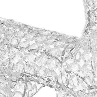 BAKAJI Ρέννα Νάταλιτσα Φωτεινή 3D από Ακρυλικά Κρύσταλλα 200 LED Θε... BAKAJI Ρέννα Νάταλιτσα Φωτεινή 3D από Ακρυλικά Κρύσταλλα 200 LED Θε...