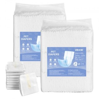 VEVOR Απορροφητικές Πάνες Αρσενικών Σκύλων Μ 144 Τεμαχίων CWNBFDGG1...