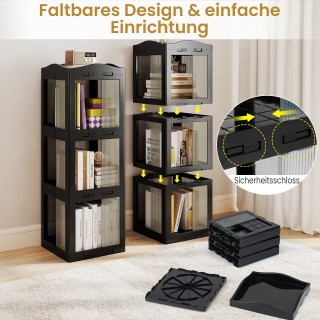 Costway Περιστρεφόμενη Βιβλιοθήκη 3 Επιπέδων με Αντιολισθητικά Πόδι... Costway Περιστρεφόμενη Βιβλιοθήκη 3 Επιπέδων με Αντιολισθητικά Πόδι...