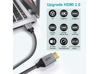 SWISSTEN Καλώδιο HDMI 2 μέτρα σε HDMI 4K 60Hz 8595217484634 SWISSTEN Καλώδιο HDMI 2 μέτρα σε HDMI 4K 60Hz 8595217484634