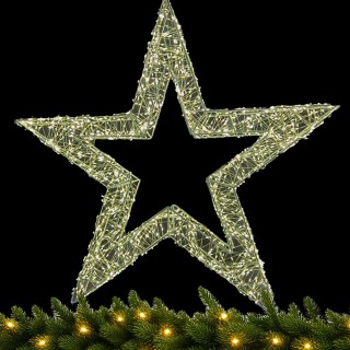 BAKAJI Μεταλλικό Τρισδιάστατο Αστέρι Χριστουγέννων με 2400 LED Ζεστ... BAKAJI Μεταλλικό Τρισδιάστατο Αστέρι Χριστουγέννων με 2400 LED Ζεστ...