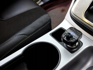 Verk Group Πολυλειτουργικός Πομπός FM με MP3, Bluetooth και Φορτιστ...