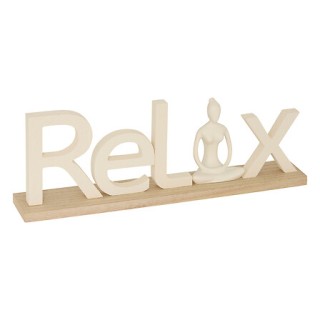 Atmosphera Διακοσμητικό Επιγραφή Relax με Φιγούρα Yoga Yogi – Μήκος... Atmosphera Διακοσμητικό Επιγραφή Relax με Φιγούρα Yoga Yogi – Μήκος...