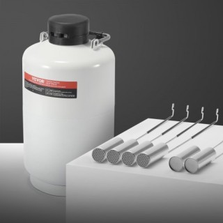 Δοχείο Υγρού Αζώτου VEVOR 10L με 6 Κανίστρες  CZXYDG10L000IEX2HV0