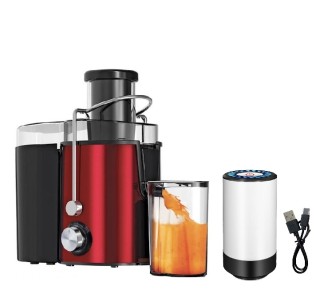 SPM Σετ Φυγοκεντρικός Αποχυμωτής 450W με Δοχείο Χυμού 500ml και Ηλε... SPM Σετ Φυγοκεντρικός Αποχυμωτής 450W με Δοχείο Χυμού 500ml και Ηλε...