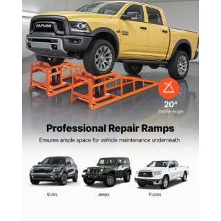 VEVOR Υδραυλικές Ράμπες Αυτοκινήτου 2 τεμ 5T 11000 lbs, Ύψος Ανύψωσ... VEVOR Υδραυλικές Ράμπες Αυτοκινήτου 2 τεμ 5T 11000 lbs, Ύψος Ανύψωσ...