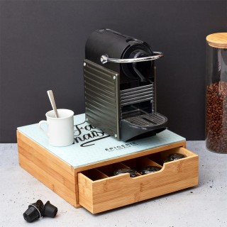 Συρτάρι - Διοργανωτής για Κάψουλες Καφέ Ξύλο & Γυαλί 10 x 30 x 30 c... Συρτάρι - Διοργανωτής για Κάψουλες Καφέ Ξύλο & Γυαλί 10 x 30 x 30 c...