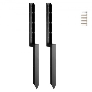 Σετ Επισκευής Πασάλων Φράχτη VEVOR, 2τμχ, 2x2 Ατσάλινοι Υποστηρικτέ... Σετ Επισκευής Πασάλων Φράχτη VEVOR, 2τμχ, 2x2 Ατσάλινοι Υποστηρικτέ...