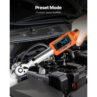 VEVOR Ψηφιακό Δυναμόκλειδο 3/8 72 Δόντια DPSXSNLBS0102H7QYV9