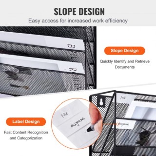 VEVOR Ραφιέρα Τοίχου με Δίχτυ, 1 Τεμάχιο, 6 Θήκες για Γραφείο/Σχολ... VEVOR Ραφιέρα Τοίχου με Δίχτυ, 1 Τεμάχιο, 6 Θήκες για Γραφείο/Σχολ...