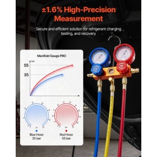 VEVOR Αντλία Κενού & Κιτ Μανομέτρου για Κλιματιστικά ZKBKDWXTZLX104... VEVOR Αντλία Κενού & Κιτ Μανομέτρου για Κλιματιστικά ZKBKDWXTZLX104...