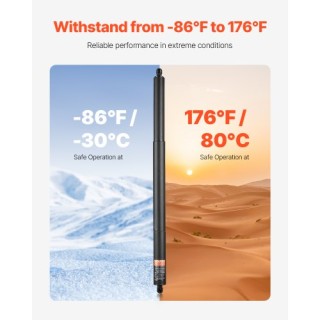 VEVOR Αριστερός Αμορτισέρ Πίσω Πόρτας Συμβατός με Grand Cherokee WK...