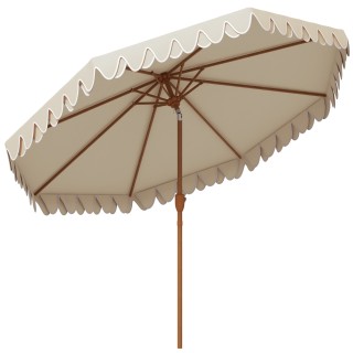 Outsunny Ομπρελόνι Κήπου με Μανιβέλα και Κλίση, Αεραγωγοί και 8 Ακτ... Outsunny Ομπρελόνι Κήπου με Μανιβέλα και Κλίση, Αεραγωγοί και 8 Ακτ...