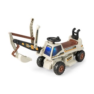 Costway  Παιδικό Ηλεκτρικό Εκσκαφέας με Ρυθμιζόμενο Βραχίονα και Κο...
