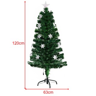 Costway Τεχνητό Χριστουγεννιάτικο Δέντρο με LED και Γυάλινες Ίνες 1... Costway Τεχνητό Χριστουγεννιάτικο Δέντρο με LED και Γυάλινες Ίνες 1...