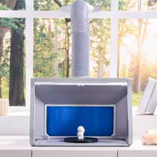 Φορητός Θάλαμος Βαφής VEVOR με Διπλούς Ανεμιστήρες για Αερογράφο P... Φορητός Θάλαμος Βαφής VEVOR με Διπλούς Ανεμιστήρες για Αερογράφο P...