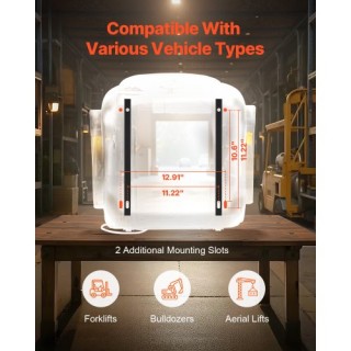 VEVOR Πτυσσόμενο Κάθισμα Κλαρκ με Ρυθμιζόμενη Ανάρτηση, Πλάτη & Προ...