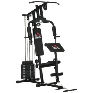 HOMCOM Multifunction Fitness Station Power Tower με βάρη έως 45 κιλ...