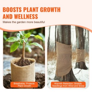 VEVOR  Ρολό Υφάσματος Λινάτσας 40 in x 300 ft για Χειροτεχνίες & Φυ...