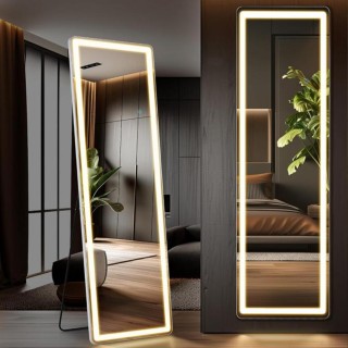 Shally Dogan Καθρέφτης LED με Ρυθμιζόμενο Φωτισμό από Ψυχρό Λευκό σ...