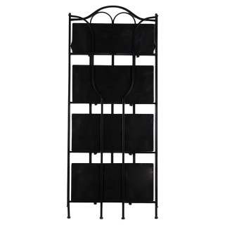 Galileo Εξωτερική μεταλλική ραφιέρα με 4 ράφια και κεραμικό διακοσμ...