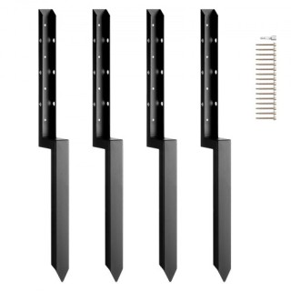 Σετ Επισκευής Πασάλων Φράχτη VEVOR, 4τμχ, 2x2 Ατσάλινοι Στύλοι Στήρ... Σετ Επισκευής Πασάλων Φράχτη VEVOR, 4τμχ, 2x2 Ατσάλινοι Στύλοι Στήρ...