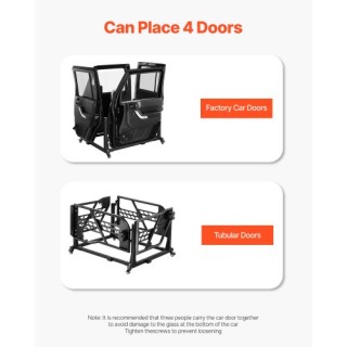 VEVOR Καρότσι για Jeep Wrangler & Gladiator 2007-2023 CMTCFXCZ4PCS2...